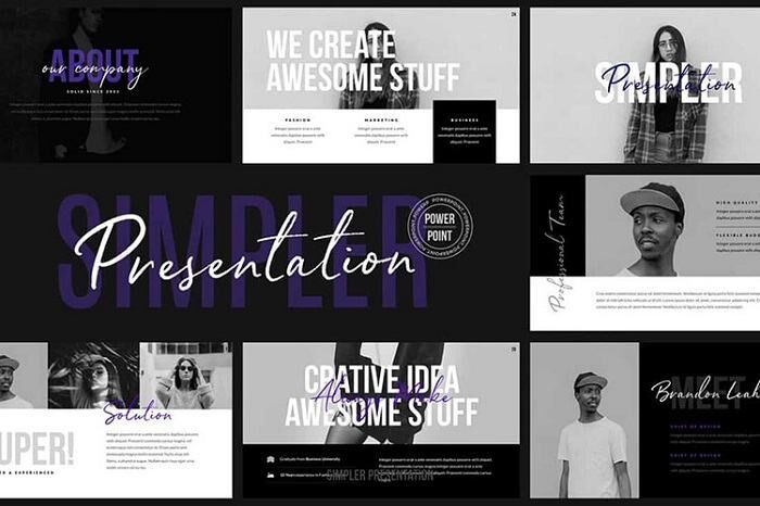 Download slide PowerPoint đơn giản mà đẹp