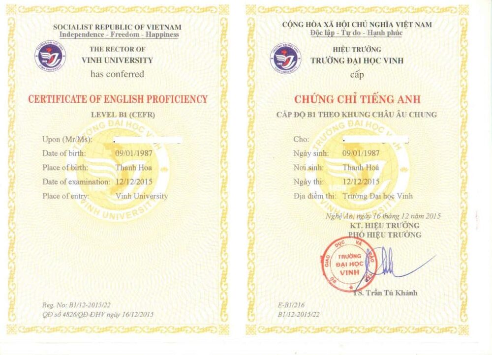 thi chứng chỉ tiếng anh b1 là gì? Thi tiếng Anh B1 ở đâu 2020 mới được công nhận?