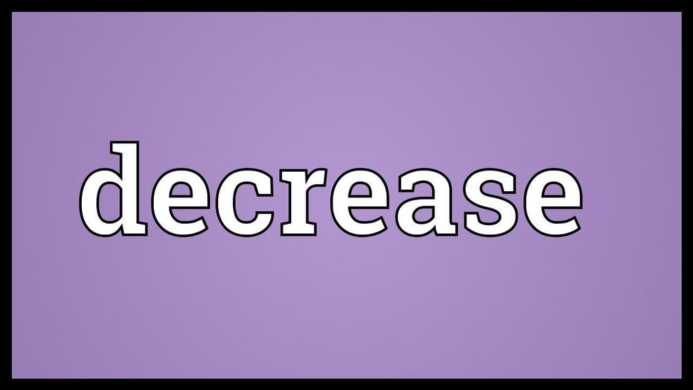 Decrease đi với giới từ gì? "decrease by" hay "decrease to"?