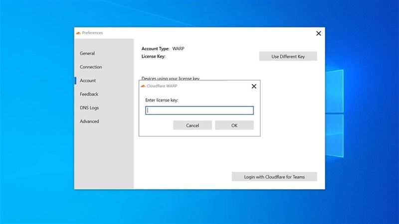 Cách nhập code 1.1.1.1 VPN Warp+ lên đến 270TB Data