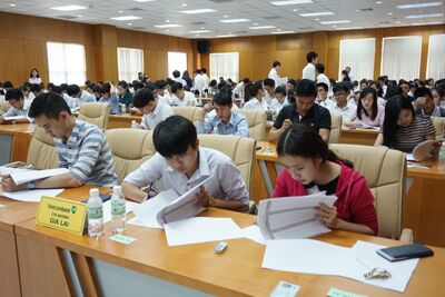 Review buổi thi tuyển Vietcombank chi tiết, cụ thể