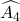 \displaystyle \widehat{{{A}_{4}}}