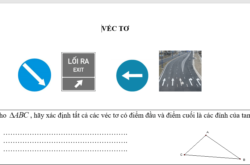 Giáo án tiết 1 các định nghĩa véc tơ