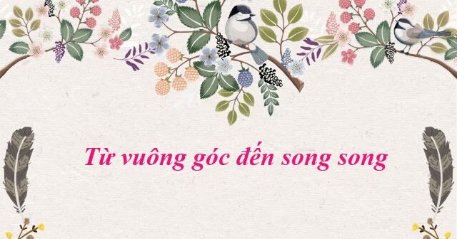 Bài tập từ vuông góc đến song song lớp 7